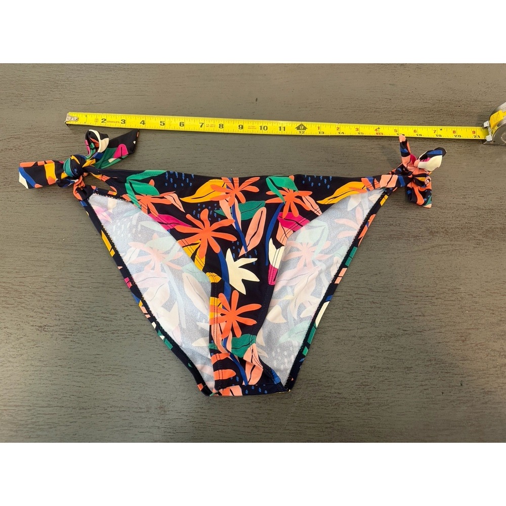 Colorful Smiling Swimsuit Bikini Bottom Size Large
